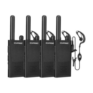 Set (4) Radios Profesionales Comunicacion Para Negocios, Tiendas, Restaurantes - Programados