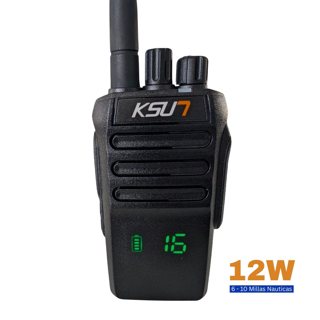 Radio Marino Alto Alcance 12w Handy Portátil Sumergible.